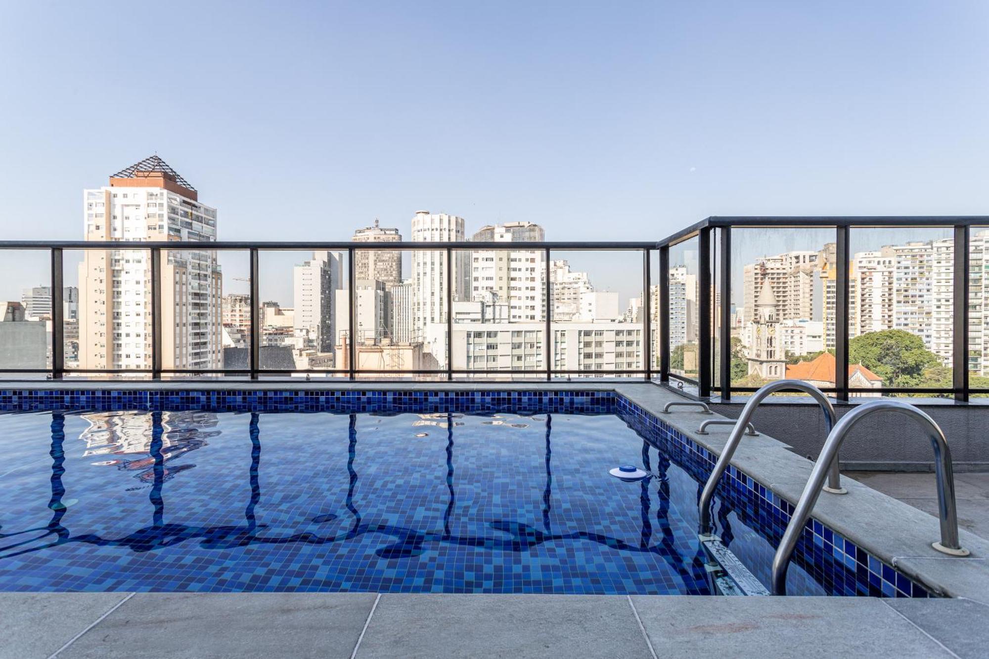 Predio Completo Na Consolacao Com Piscina No Rooftop - Share Consolacao São Paulo Buitenkant foto